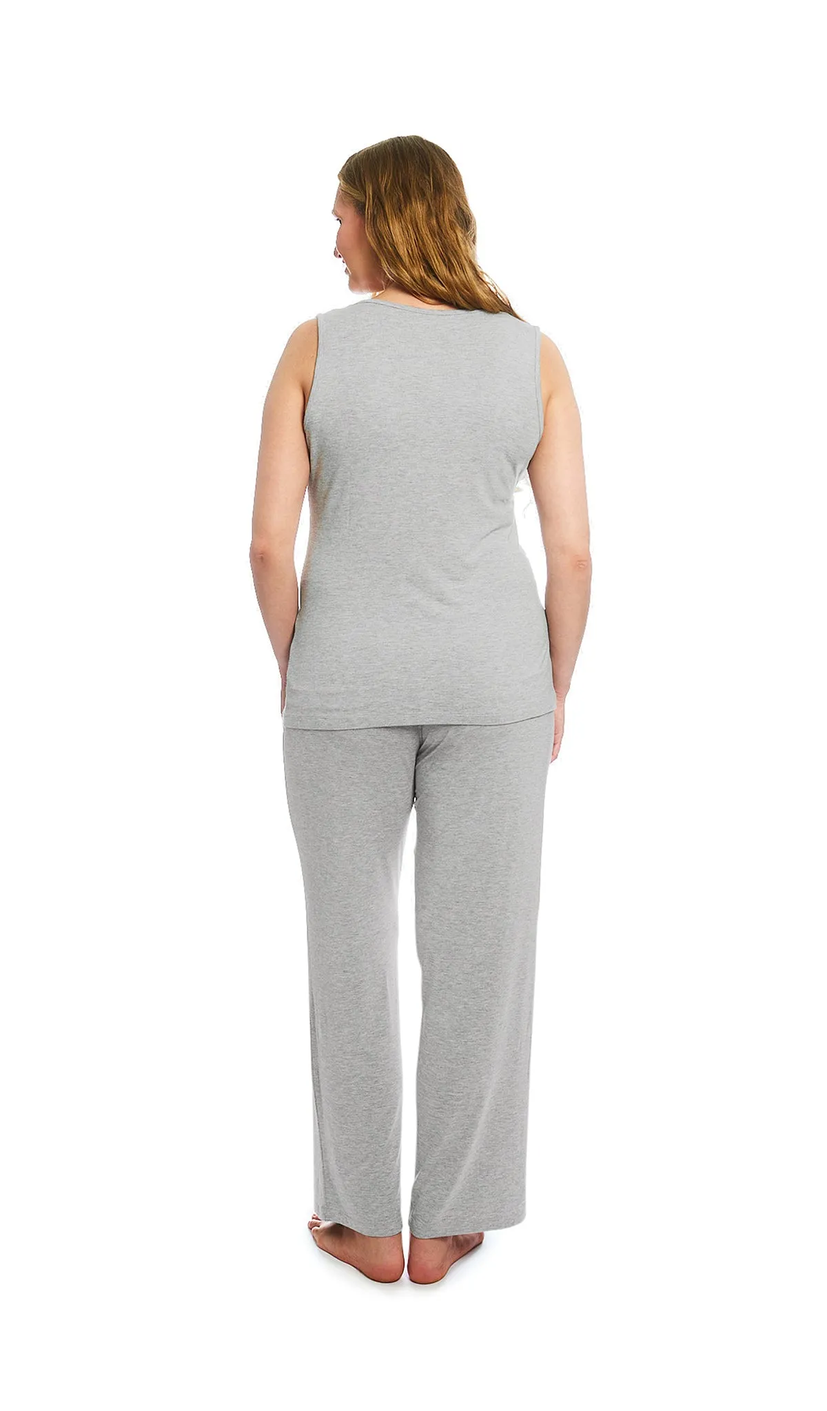 Analise 3-Piece Heather Grey Solid