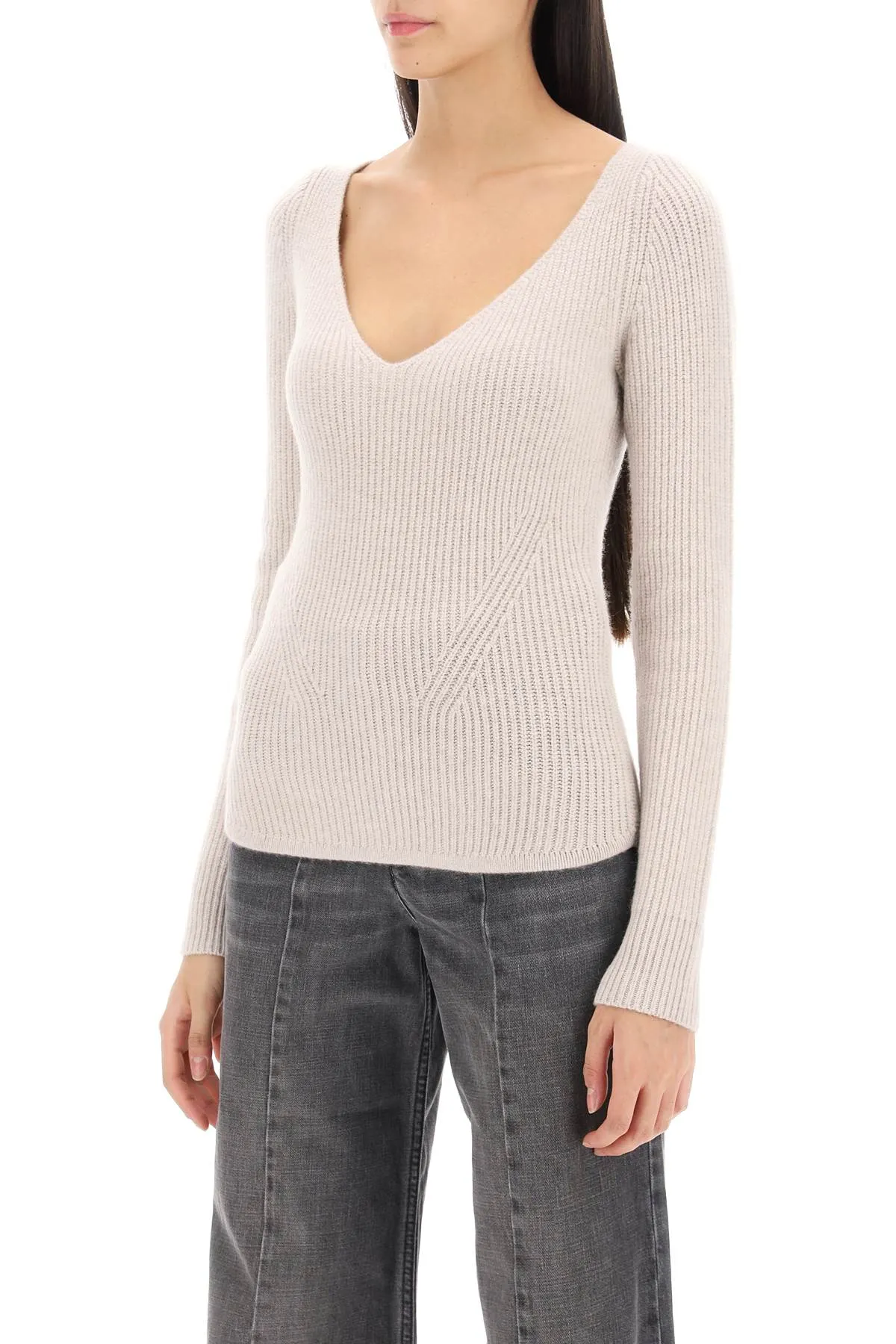 bricelia merino wool and cashmere sweater
