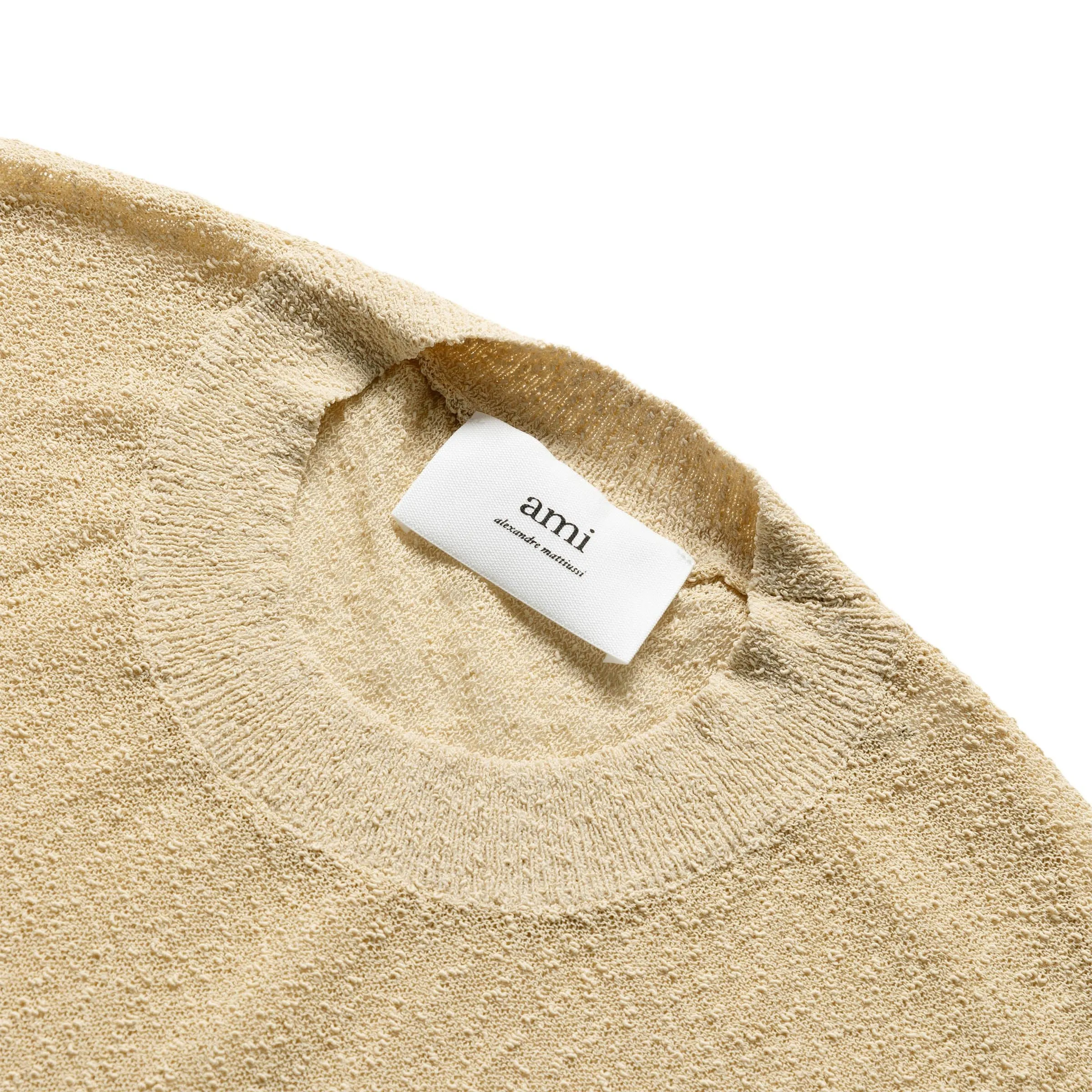 CREWNECK KNIT T-SHIRT