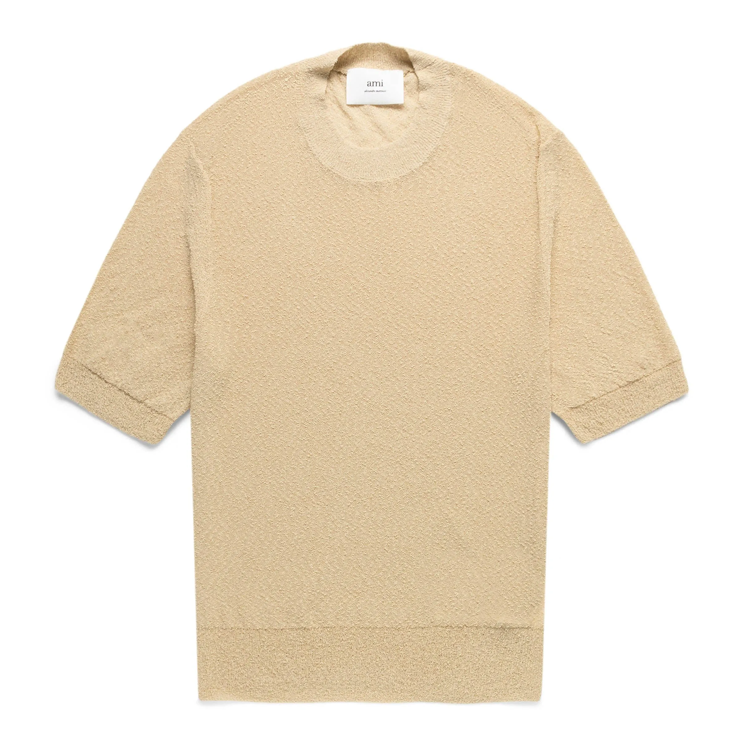 CREWNECK KNIT T-SHIRT