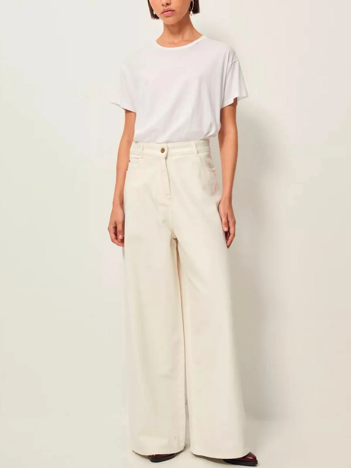 Dalt Denim Jeans - White