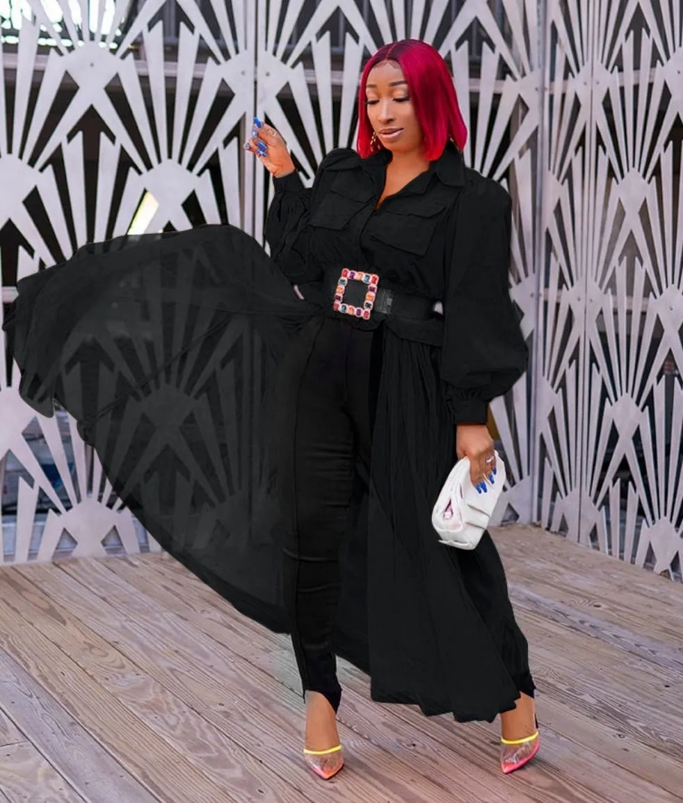 Donatella- Tulle Bottom Peplum Blouse