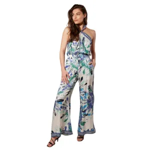 Halter Neck Wide Leg Jumpsuit For Women