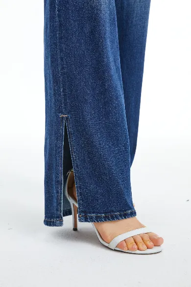 High Rise Wide Jean