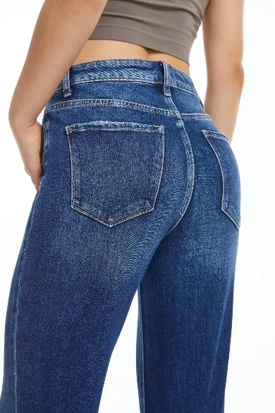 High Rise Wide Jean