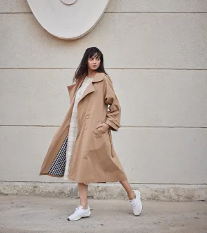 Latte Trench Coat