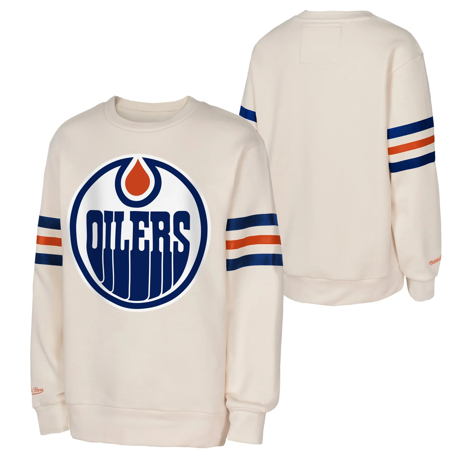 Mitchell & Ness Youth NHL Edmonton Oilers Retro Fleece Sweatshirt