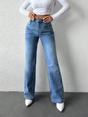 Oh So Vintage Wide Leg Jeans