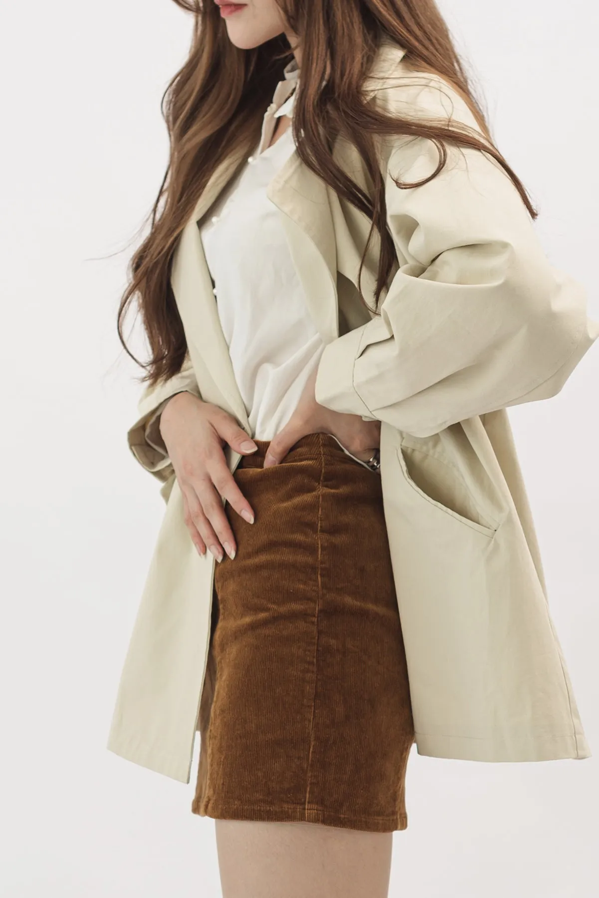 Oversized Trench Jacket