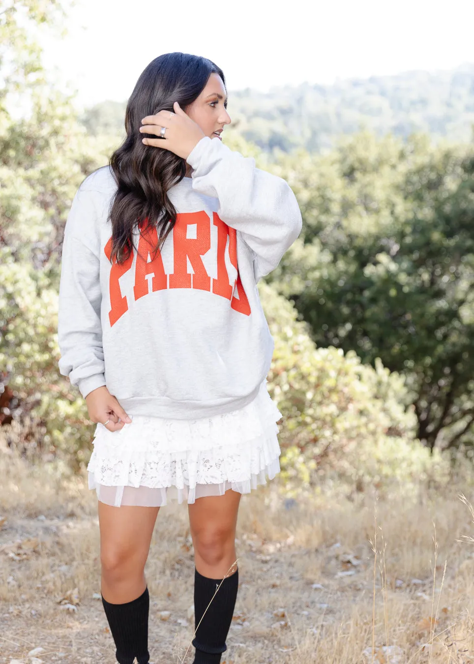 Paris Oversized Sweatshirt