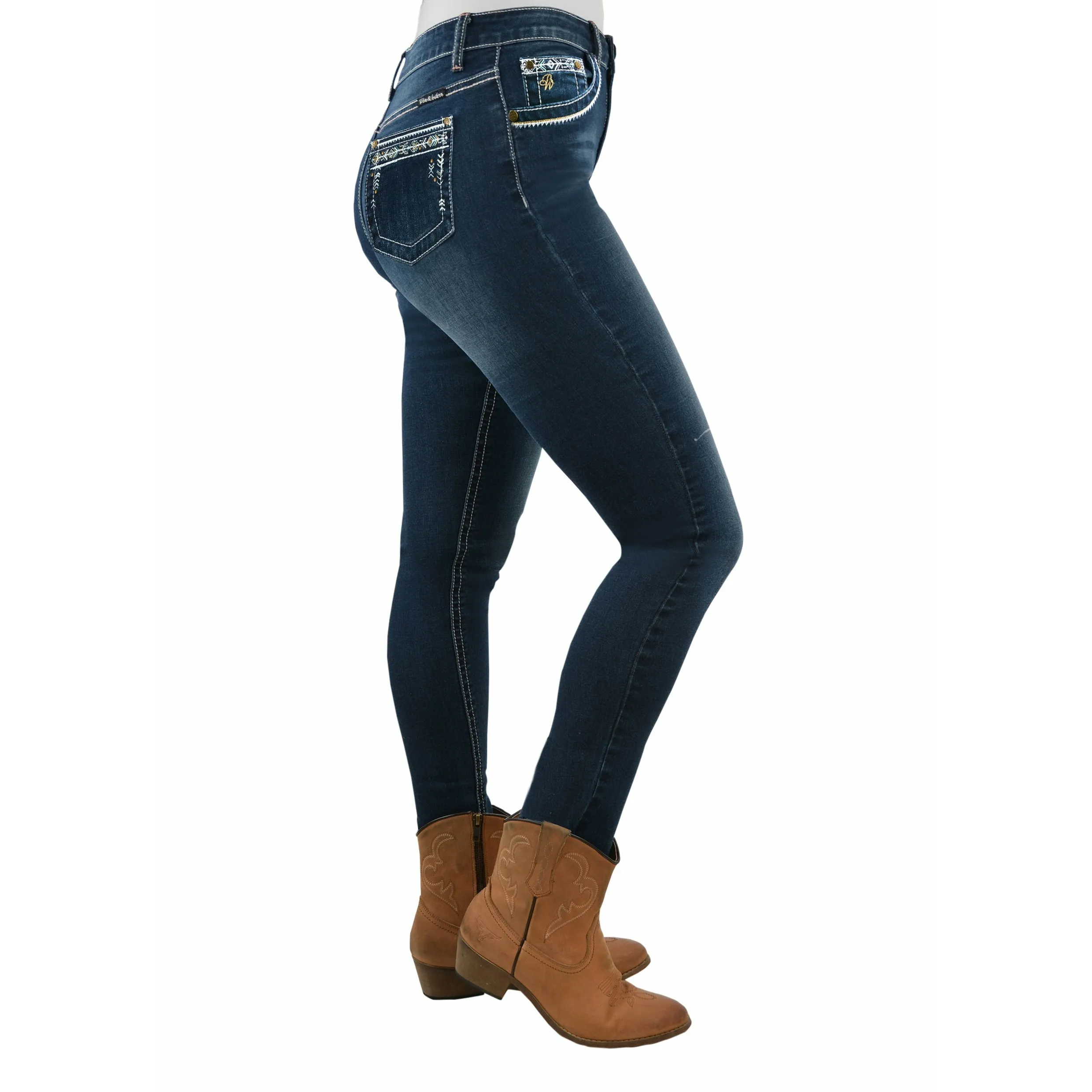 Pure Western - Frida Hi-Waisted Super Skinny Jeans - 29 leg