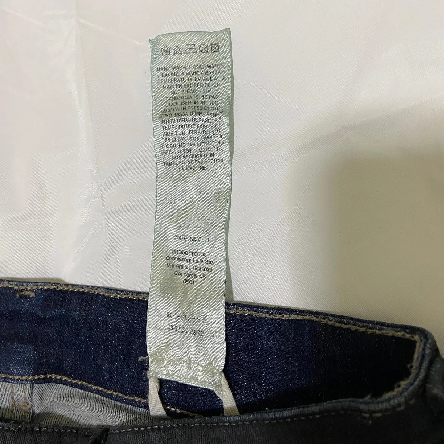 Rick owens Detroit black waxed combo jeans 28