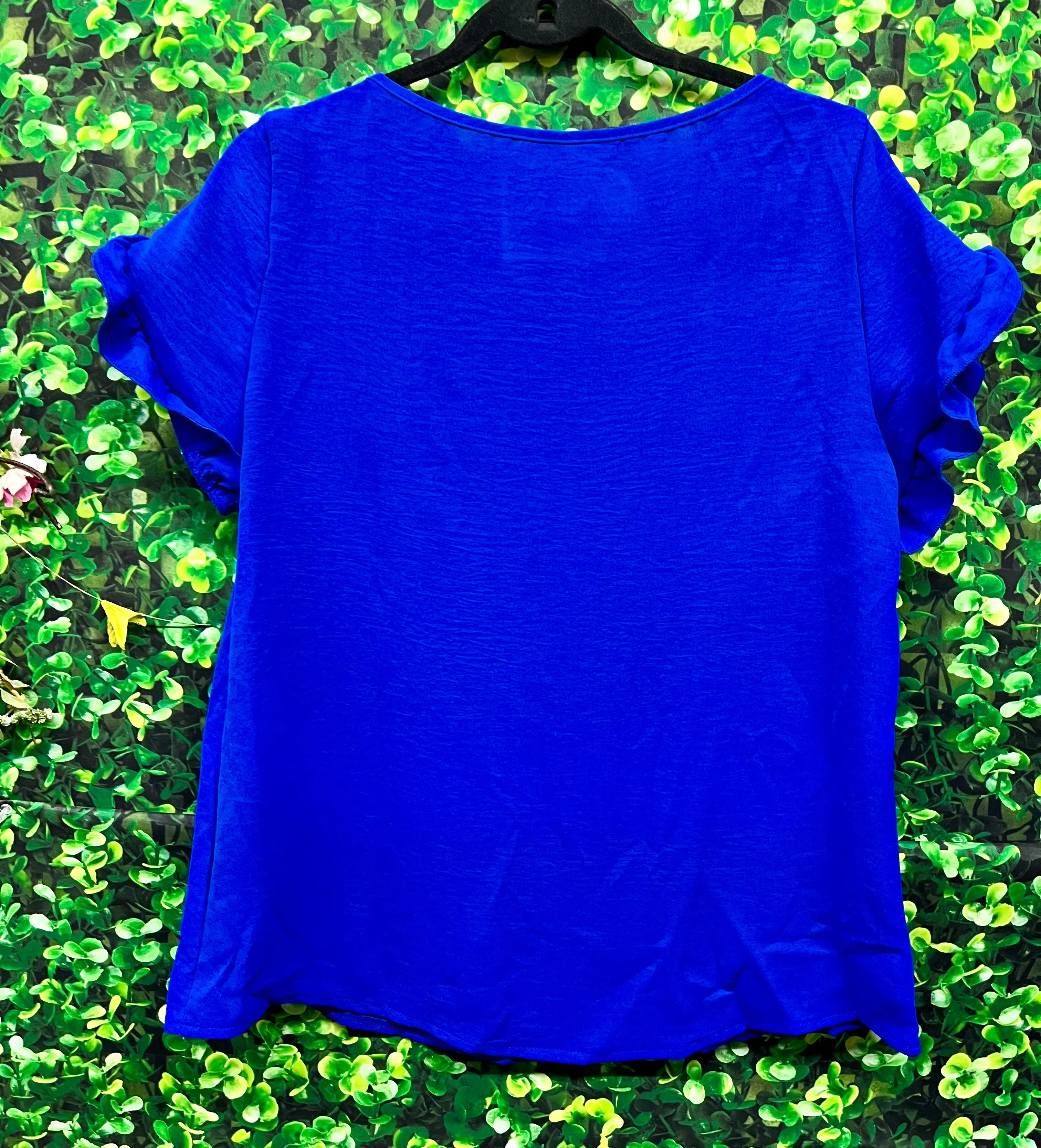 Ruffle Sleeve Top