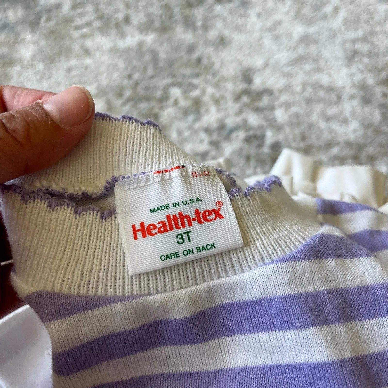 Vintage Health-tex Purple Pineapple Outfit 3T USA
