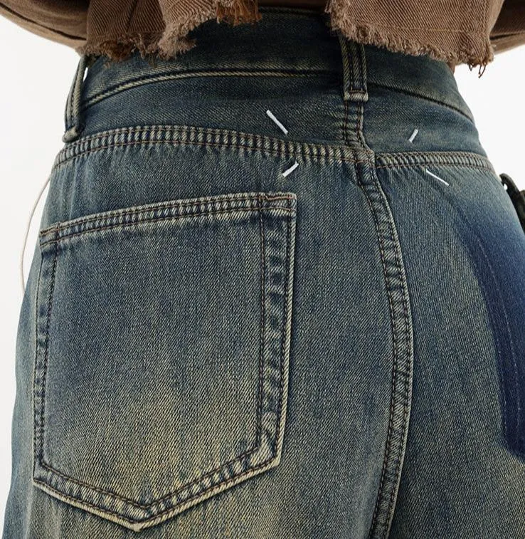 Wide Leg Vintage Jeans