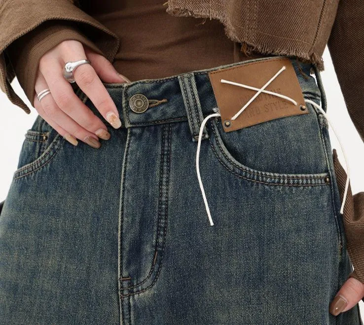Wide Leg Vintage Jeans