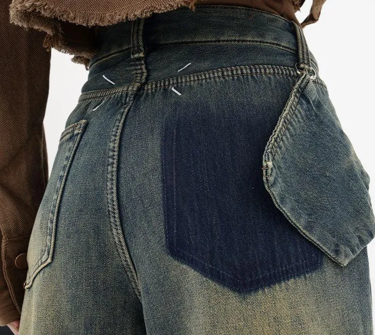 Wide Leg Vintage Jeans