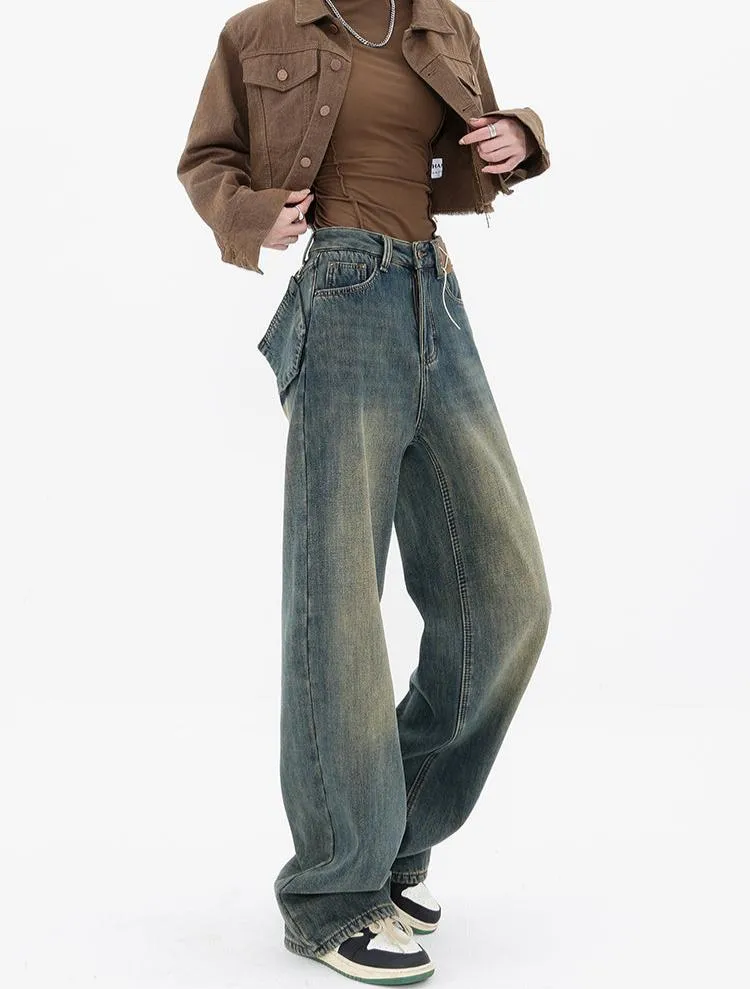 Wide Leg Vintage Jeans