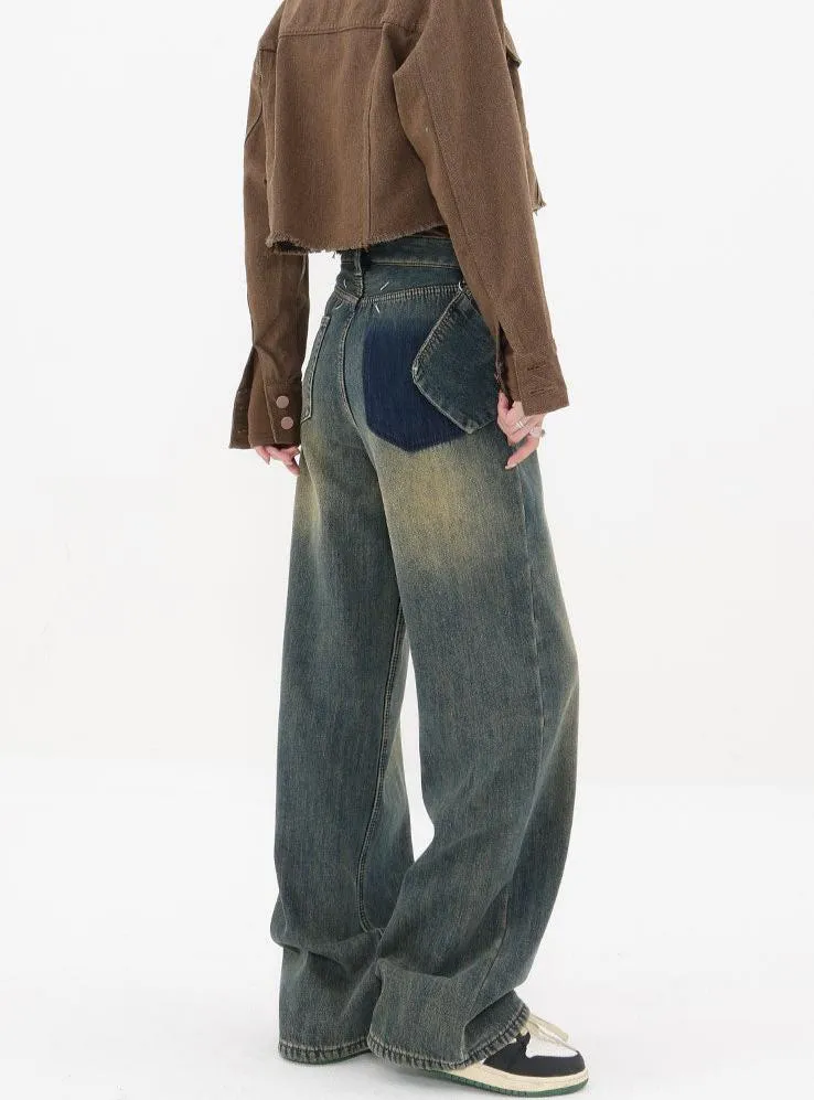 Wide Leg Vintage Jeans