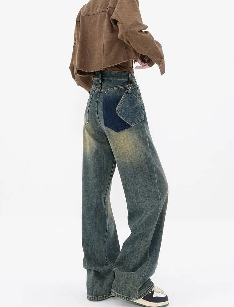 Wide Leg Vintage Jeans