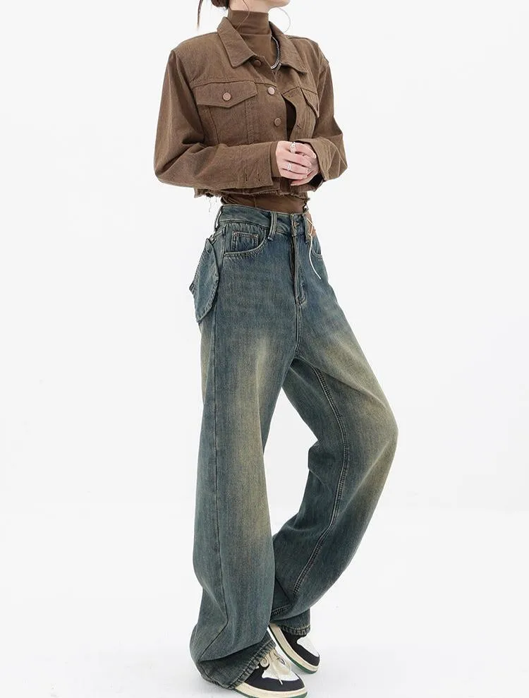 Wide Leg Vintage Jeans