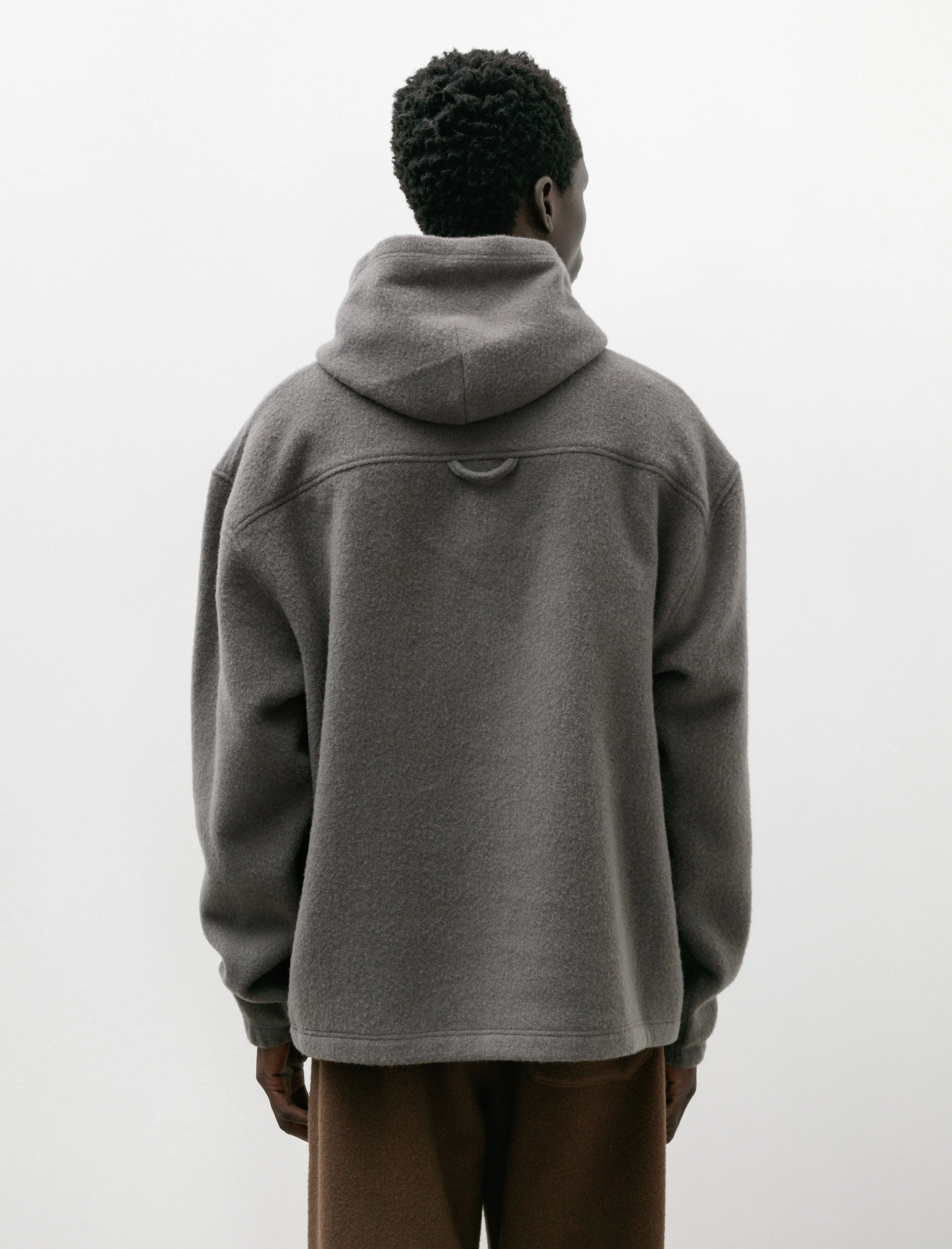Wool Fleece Hoodie Castelrock