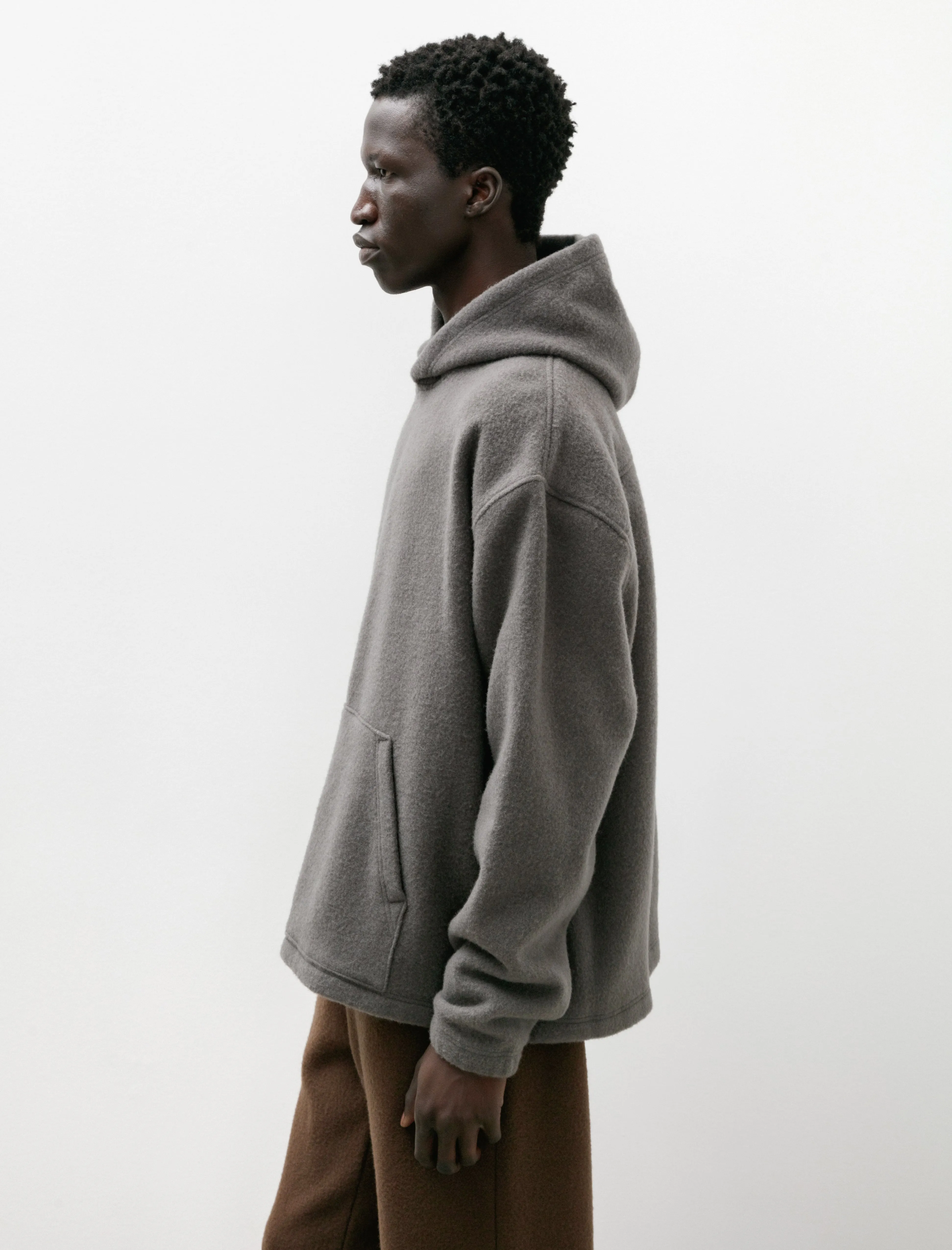 Wool Fleece Hoodie Castelrock
