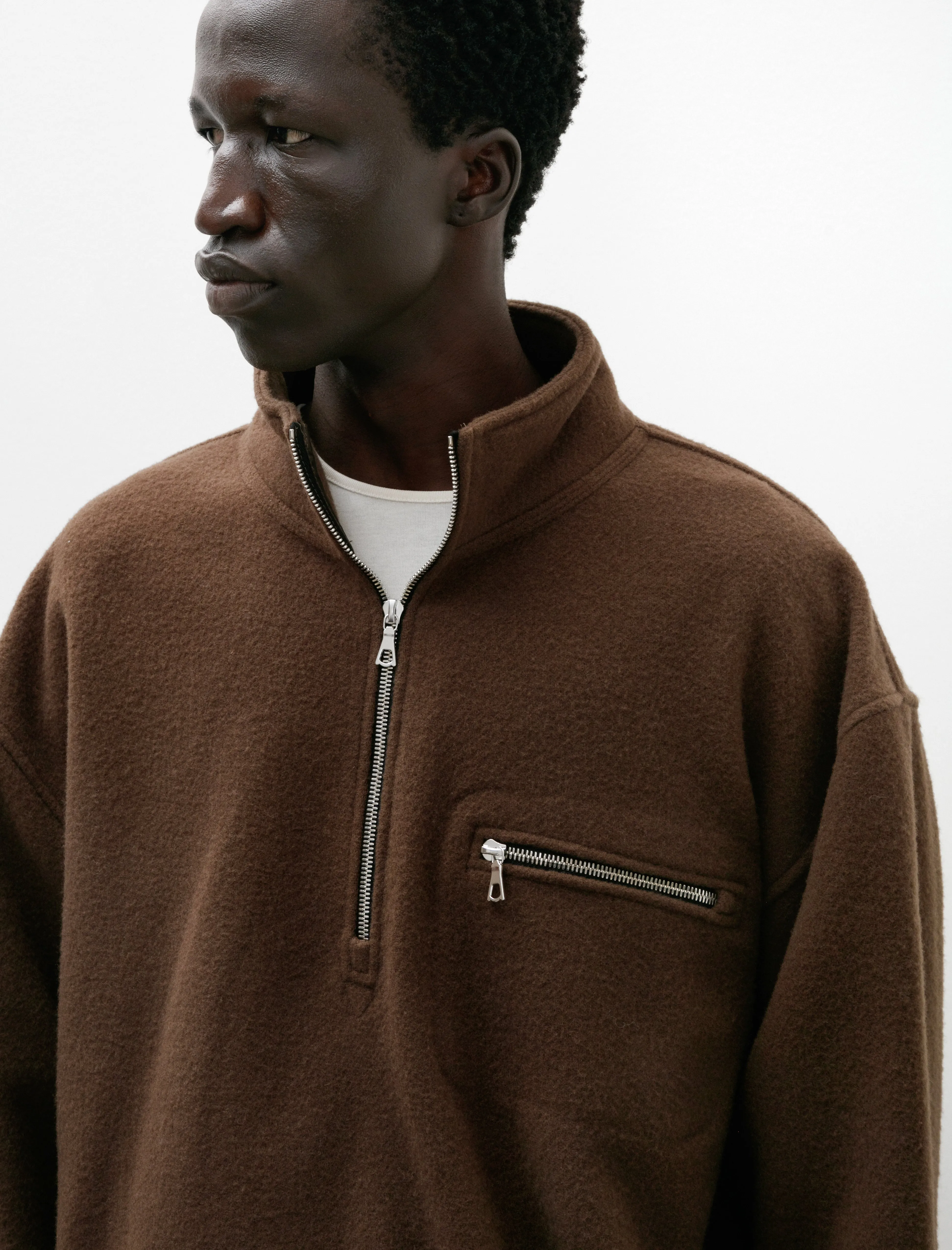 Wool Polar Fleece Castoro
